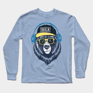 Brooklyn bear Long Sleeve T-Shirt